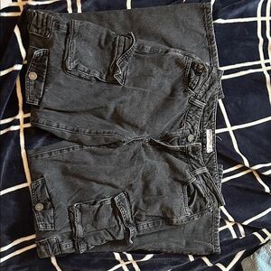 Garage Black Wide Leg Jeans